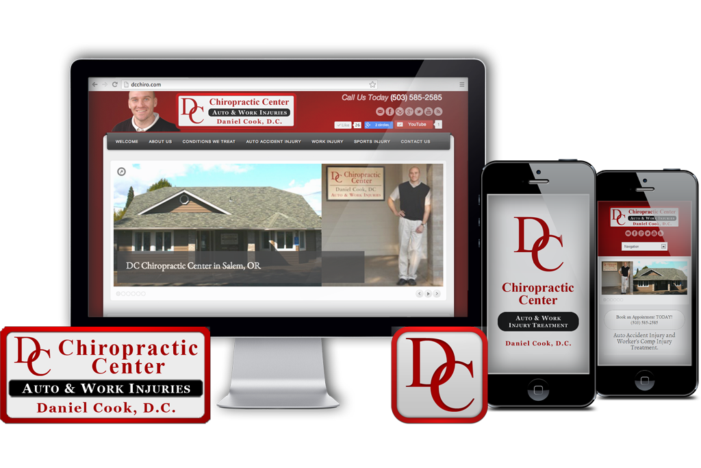 Chiropractor Brand and Identity Marketing Services in Salem, OR